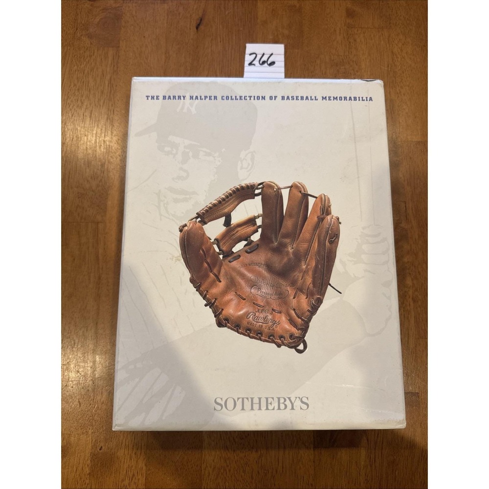 Sotheby's "The Barry Halper Collection Of Baseball Memorabilia" 3 Book Set